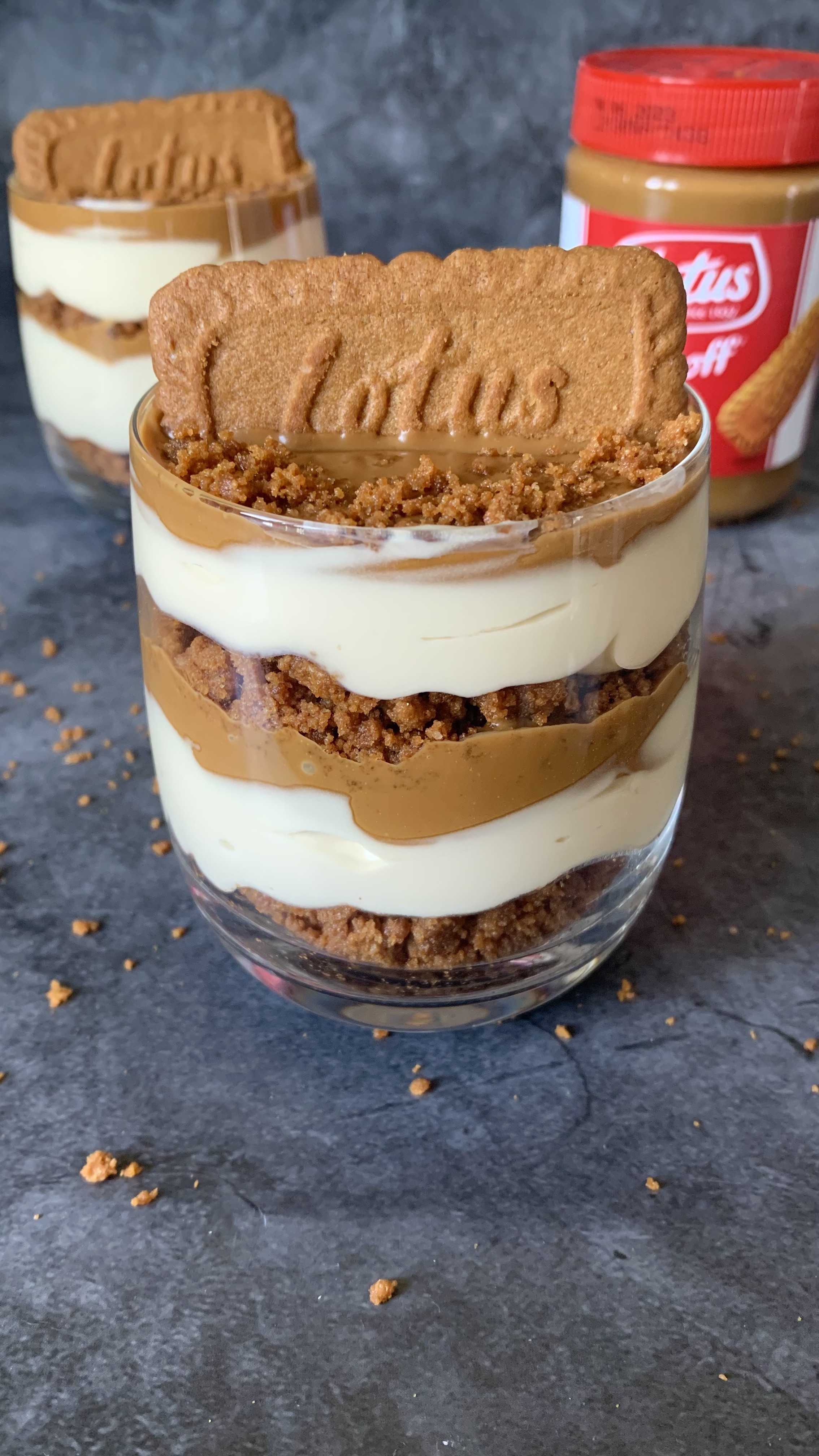 Biscoff Cheesecake Pots